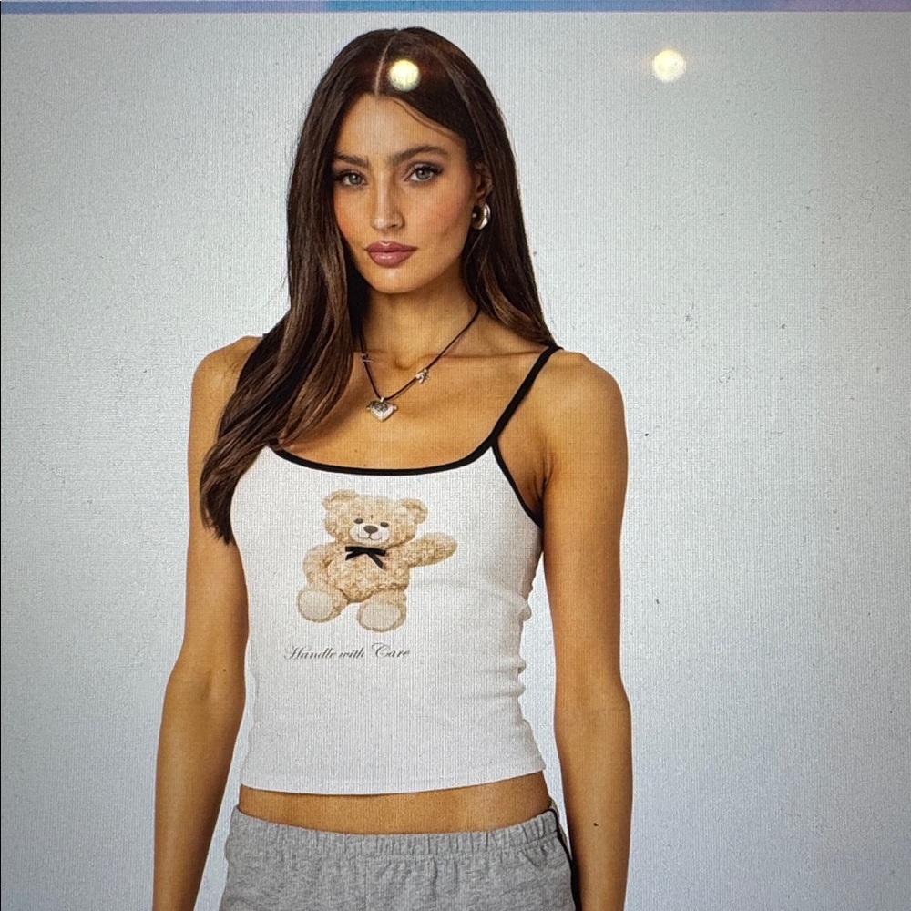 EDIKTED HANDLE WITH CARE KLARA TOP
